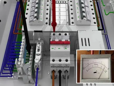 أعمال اللوحات الكهربائية والقواطع